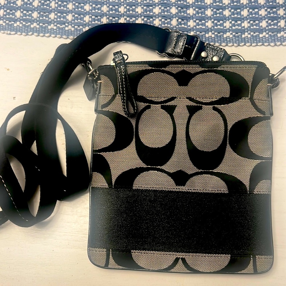 Coach Vintage crossbody bag in black